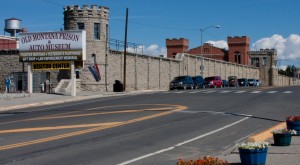 The Old Montana Prison on Main Street Deer Lodge